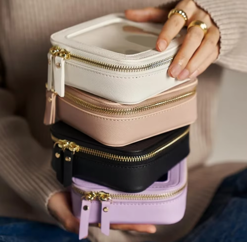 Mini Bolsa Organizadora Visor Transparente Multiuso