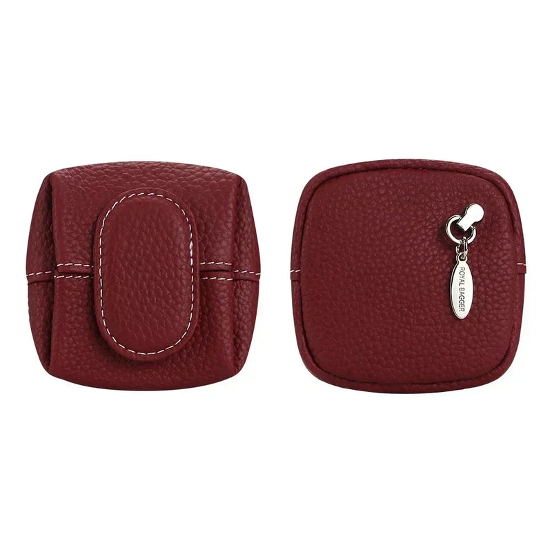 Porta Moedas e Estojo Multiuso em Couro Legítimo