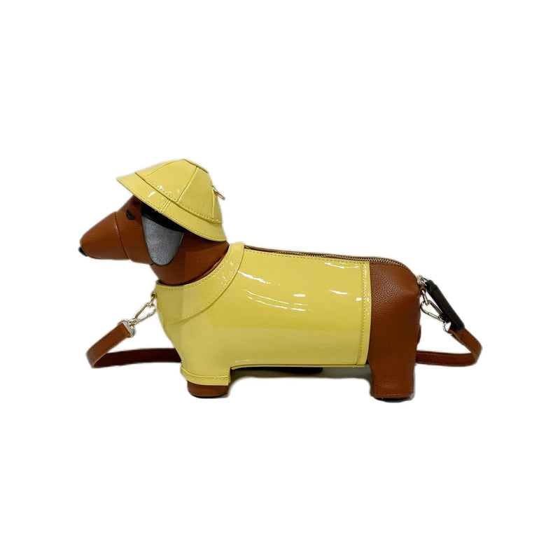 Bolsa Lúdica em Formato de Cachorro Dachshund