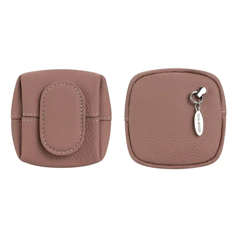 Porta Moedas e Estojo Multiuso em Couro Legítimo