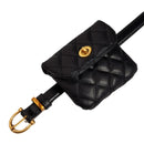 Cinto Feminino com Bolsa Matelassê