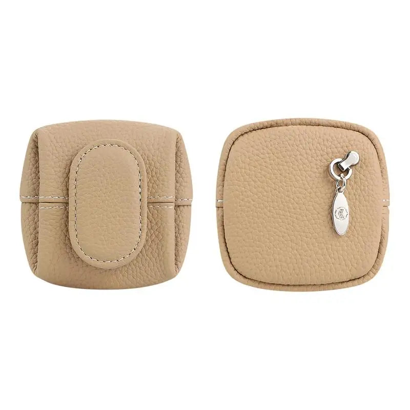 Porta Moedas e Estojo Multiuso em Couro Legítimo